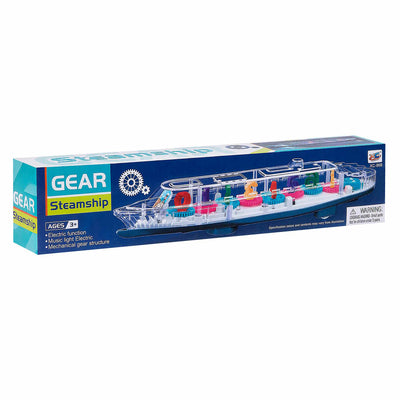 Le Bateau à Vapeur Son et Lumière Number Gear pour enfants - 868