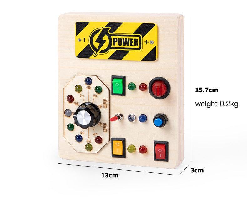 Tableau d'activités portable de luxe avec interrupteurs LED C