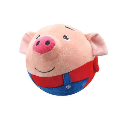 Fidtoy Active Moving Pet Plush Toy for Toddlers & Pets | Interactive Bouncing Sound Toy for Home Play