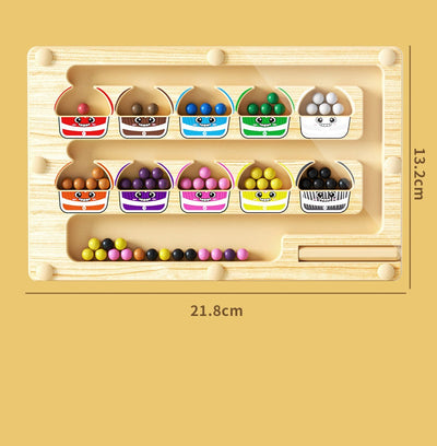 Tableau de tri de couleurs magnétique en PVC portable pour mini-stylos juniors