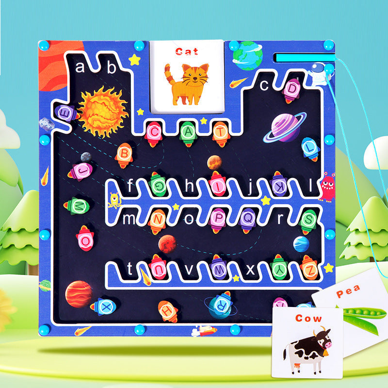 Labyrinthe d'apprentissage ABC Montessori