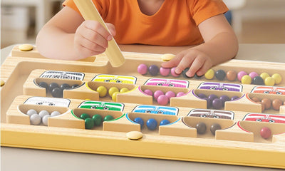 Tableau de tri de couleurs magnétique en PVC portable pour mini-stylos juniors