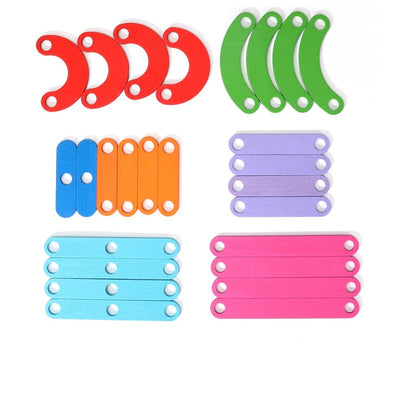 Planche à clous Montessori basique en bois Geoboard B