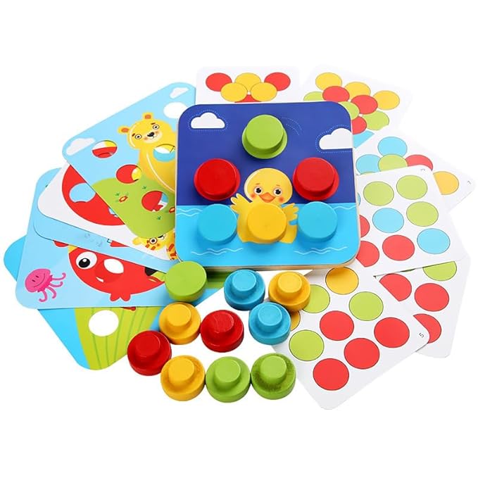 Mosaïque à chevilles Fidtoy