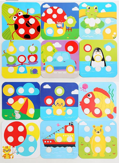 Mosaïque à chevilles Fidtoy