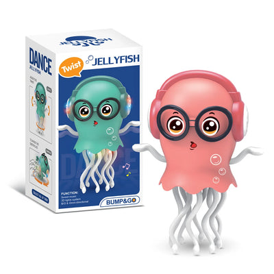 Fidtoy Jouet Pieuvre Électrique Dansante avec Lumières et Musique pour Enfants