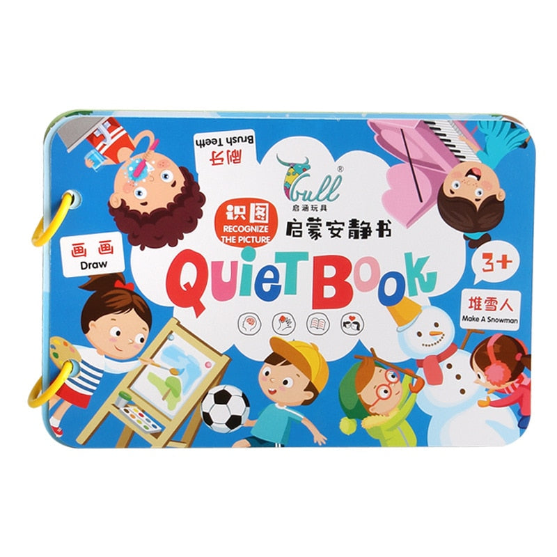 Montessori Busy Toddlers Activity Book