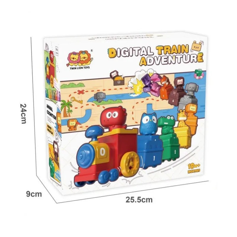 Digital Train Adventure™ - Amusant & éducatif - Train des chiffres