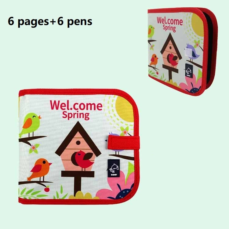 Pizarra de dibujo y garabatos Montessori para niños