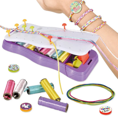 Craft Kids – Créatif & Éducatif – Kit de Fabrication de Bracelets Tricotés pour Enfants