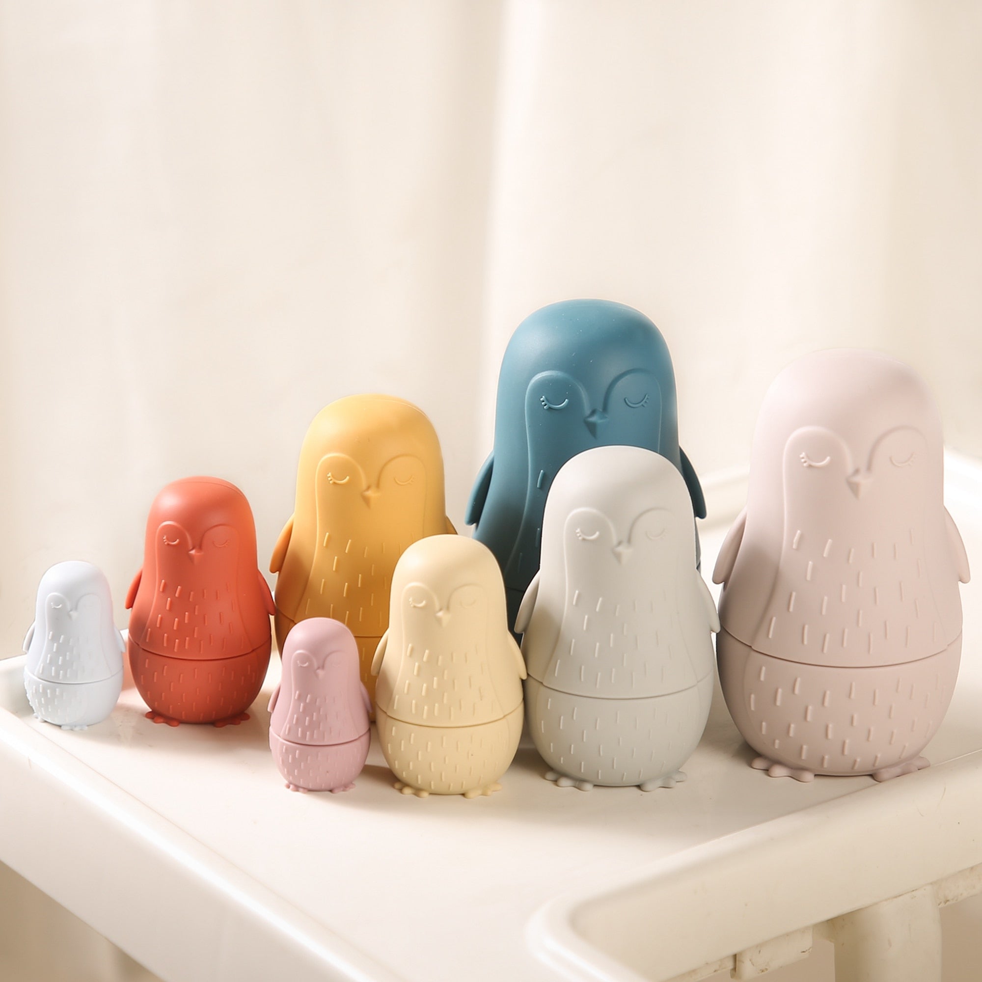 Oiseaux Gigognes en Silicone