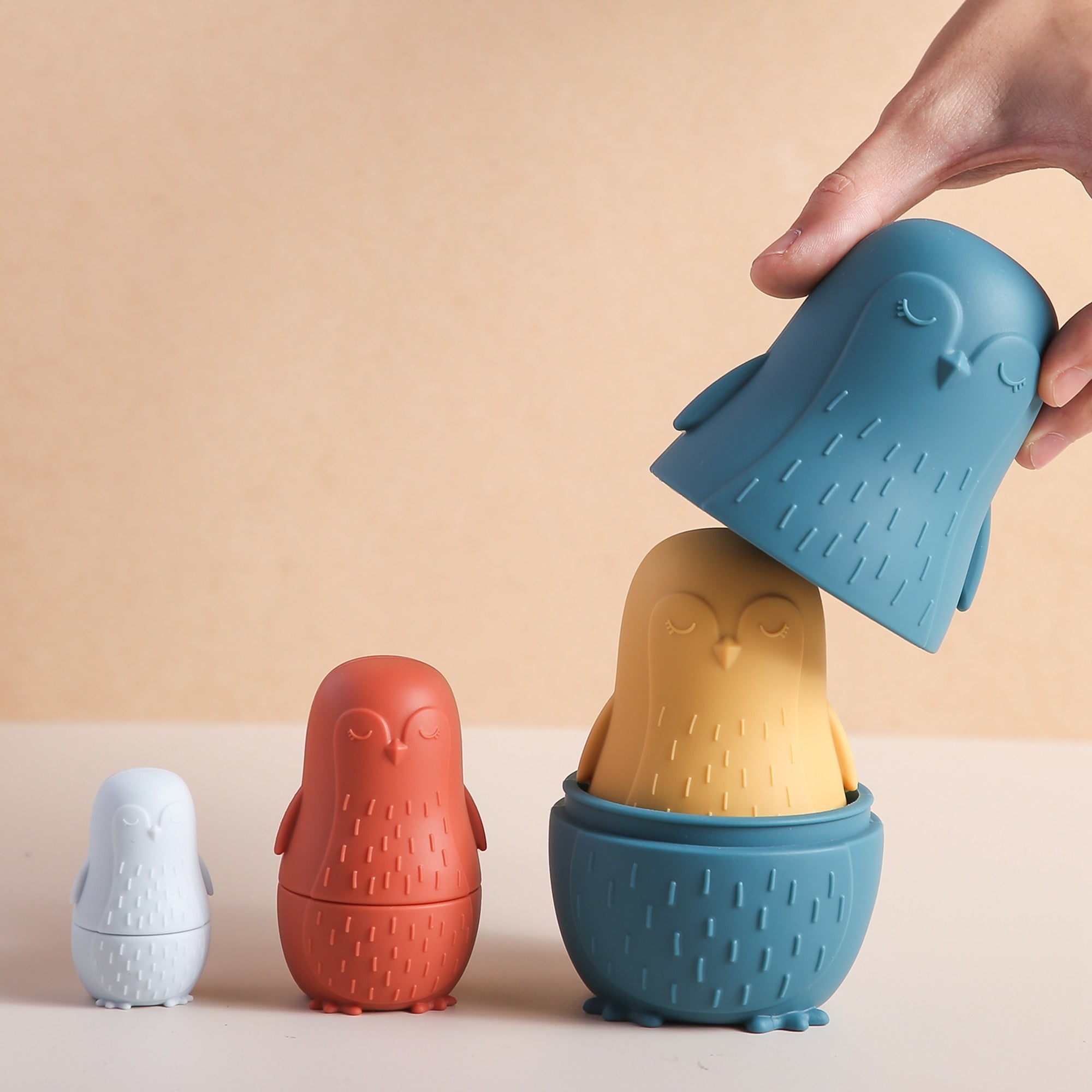 Oiseaux Gigognes en Silicone