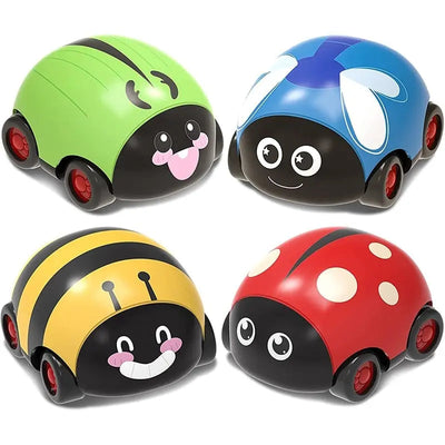 Fidtoy Tracción Propulsión Oruga – Juguete Arrastrable para Niños Pequeños para Habilidades Motoras