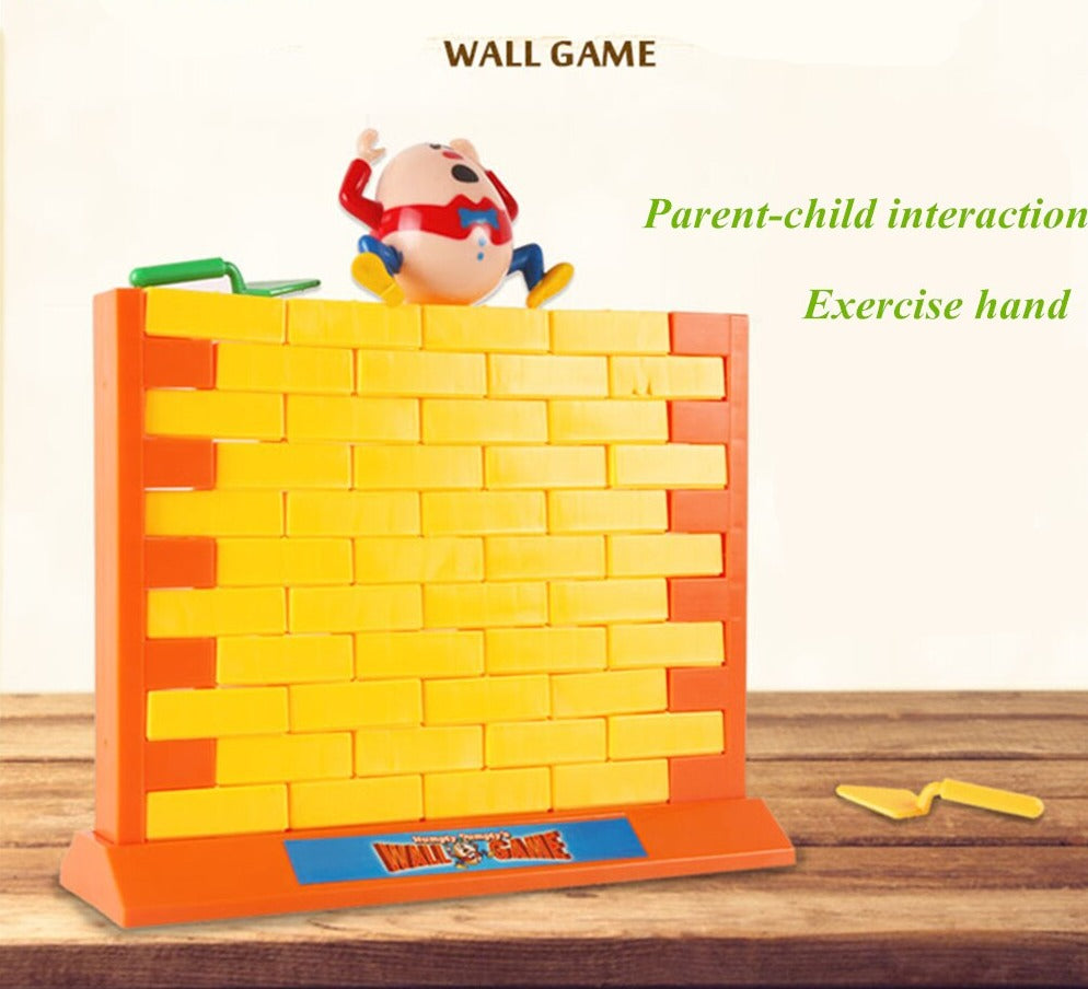 Fidtoy Humpty Dumpty Wall Game for Kids Family Brick Removing Balance Challenge Toy Age 4+