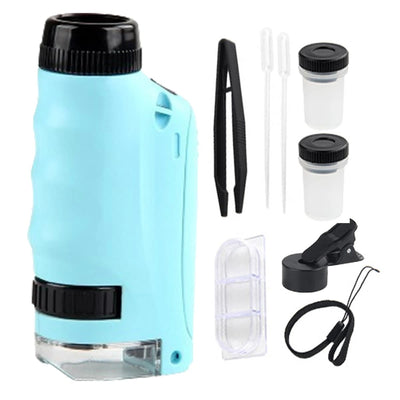 Microscope Optique Portable STEAM Kit d'Expérience 250x - 29A