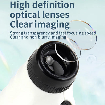 Microscope Optique Portable STEAM Kit d'Expérience 250x - 29A