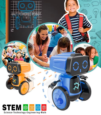 DIY STEM Salt Water Powered Robot Experiment Kit - 665