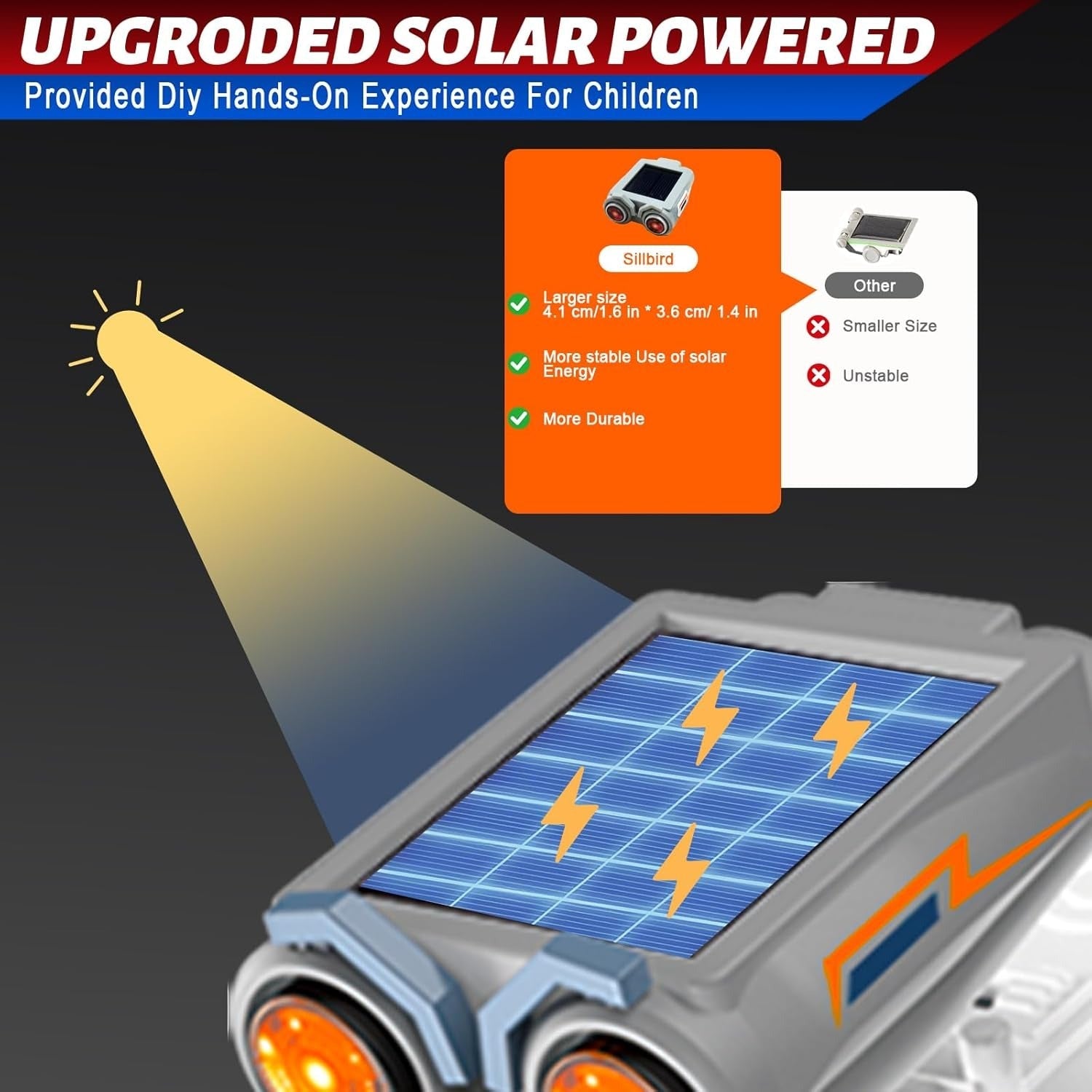 Kit de robótica de energía solar 14 modelos en 1 - 707