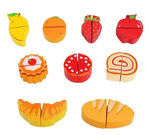 Frutería de madera de juguete