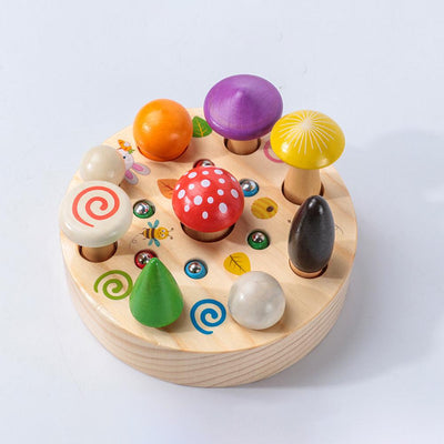 Meilleur jeu Montessori Pic Attrape-vers - Jouets de motricité fine