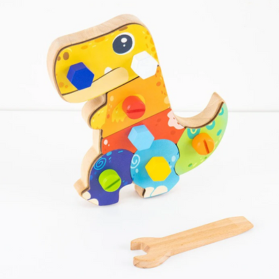 Dino Screwdriver Board™ - Tourne et Découvre - Jouet Sensoriel