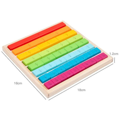 Tabla de Regletas para Sumar Montessori