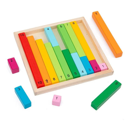 Tabla de Regletas para Sumar Montessori