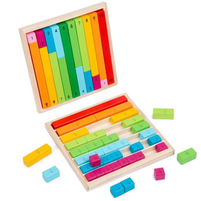 Tabla de Regletas para Sumar Montessori