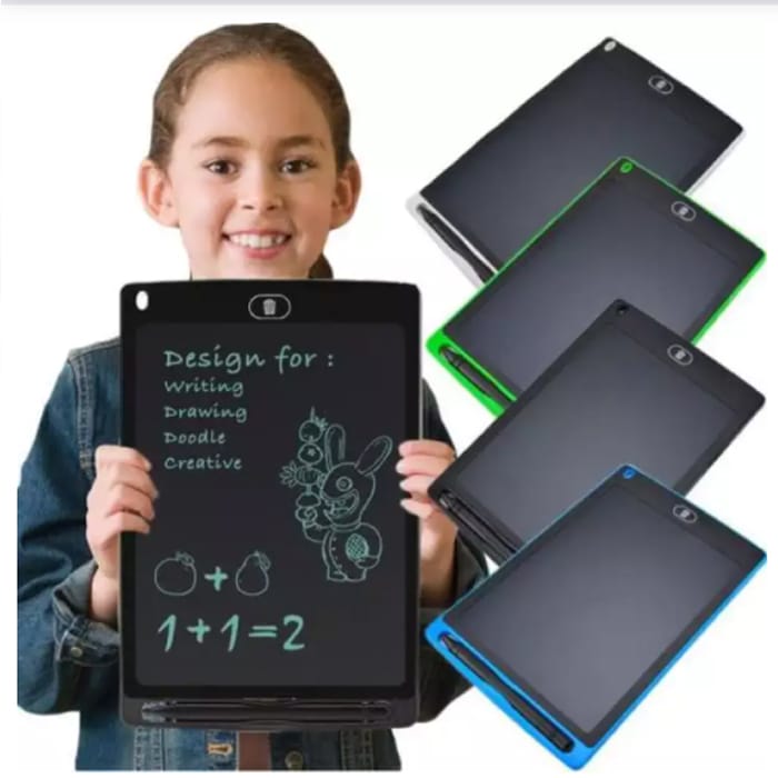 Fidtoy 10 Inch LCD Writing Tablet for Kids Reusable Drawing Pad with Lock Key Clear Key Stylus for Doodle Writing Notes and Travel