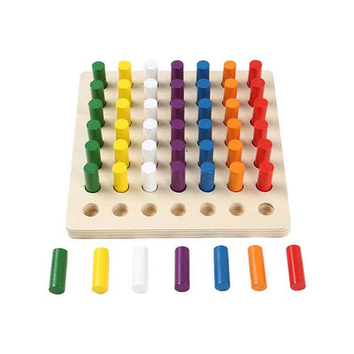 Cylindres à encastrer Montessori en bois - Meilleurs jouets Montessori