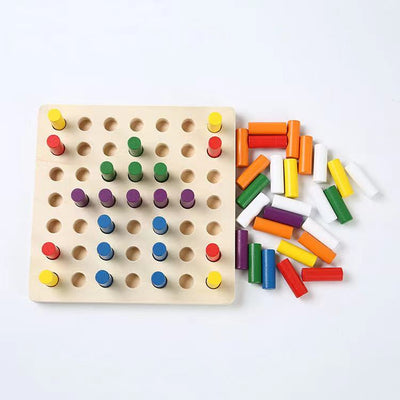 Cylindres à encastrer Montessori en bois - Meilleurs jouets Montessori