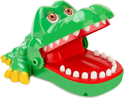 Fidtoy Crocodile Dents Morsure Doigt Jeu pour Enfants – Drôle Crocodile Dentiste Jeu de Fête pour Voyage en Famille et Jeu de Groupe