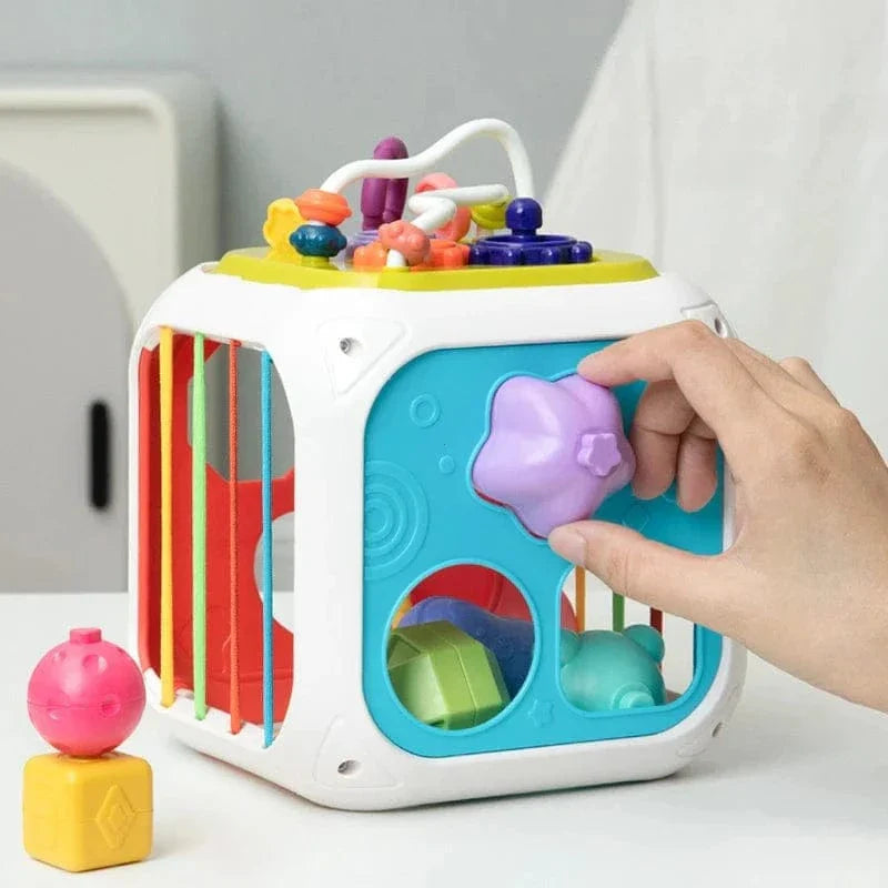 Cube d'activités Montessori