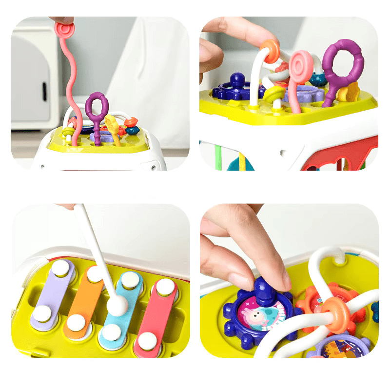 Cube d'activités Montessori