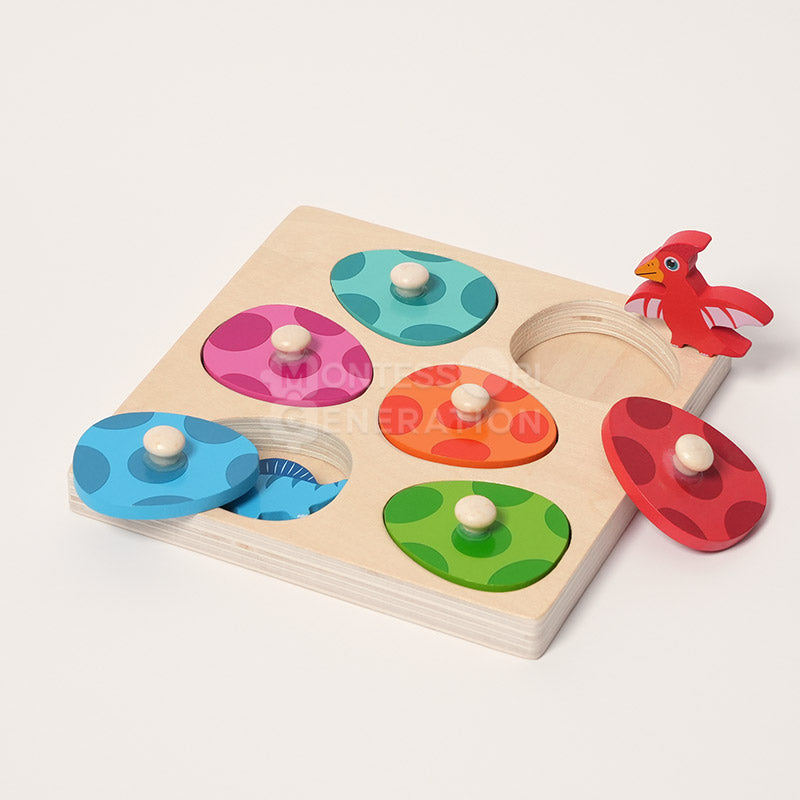 Fidtoy Dino Puzzle Éclosion et Association pour Tout-petits 2 ans et plus