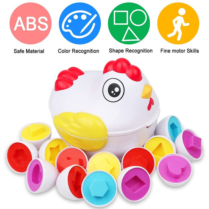Egg Puzzle™ - Hersenkraker voor Kinderen - Creatieve eierdoos