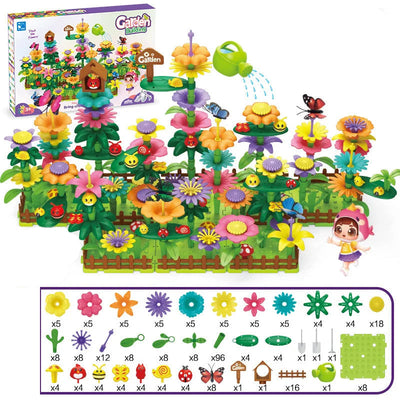 Juego de Construcción Jardín de Flores