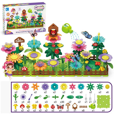 Juego de Construcción Jardín de Flores