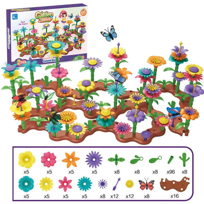 Juego de Construcción Jardín de Flores