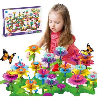 Juego de Construcción Jardín de Flores