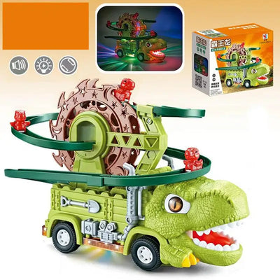 Dino Slide Truck™ - ¡Escalada y carreras con dinosaurios! - Camión de Dinosaurios