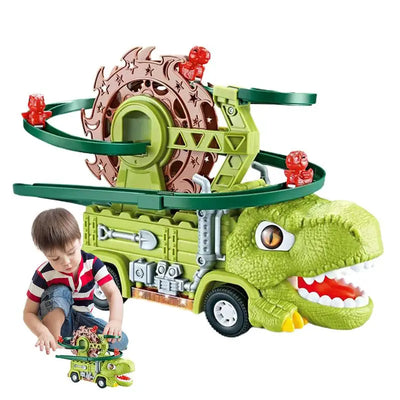 Dino Slide Truck™ - ¡Escalada y carreras con dinosaurios! - Camión de Dinosaurios
