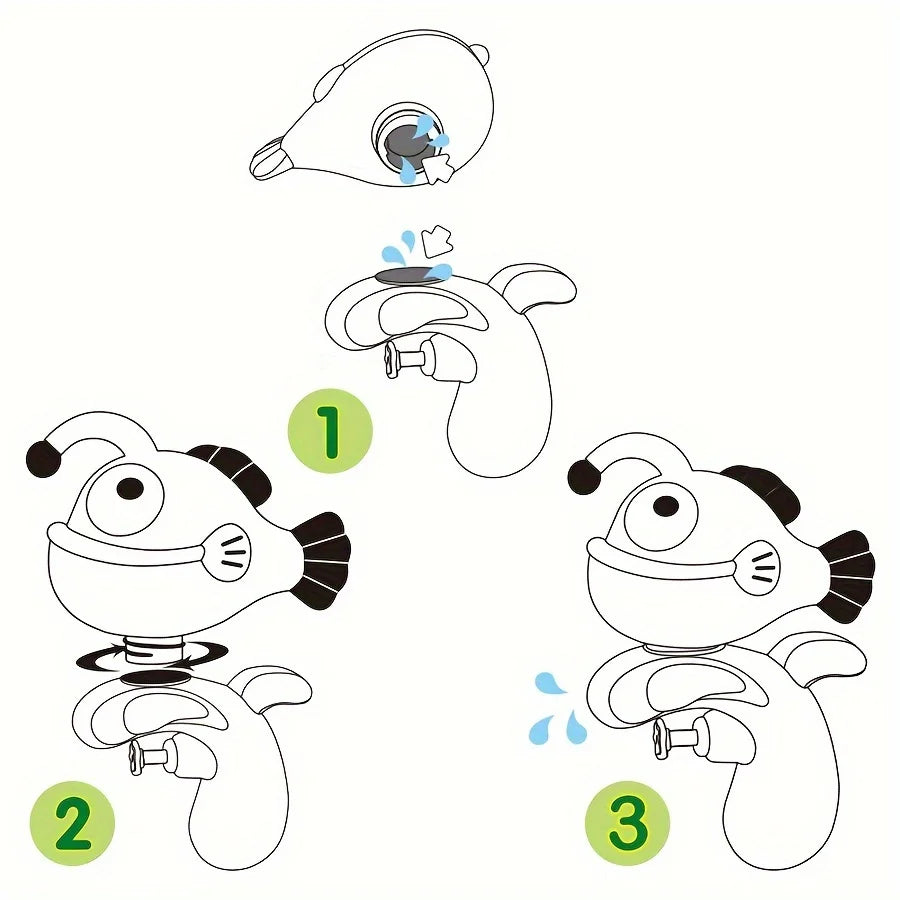 Clown Fish Splash™ – Kit de jeu aquatique – Jouet aquatique pour tout-petits