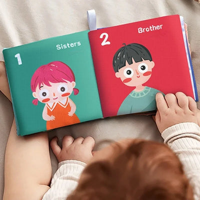 Livre Froissé™ – Plaisir Bruissant – Livre en tissu pour bébé