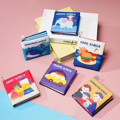 Livre Froissé™ – Plaisir Bruissant – Livre en tissu pour bébé