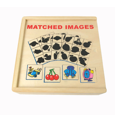 Jeu d'ombres en bois - Jouets éducatifs mathématiques