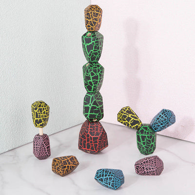 Blocs de cactus en bois - Les meilleurs jouets à construction libre
