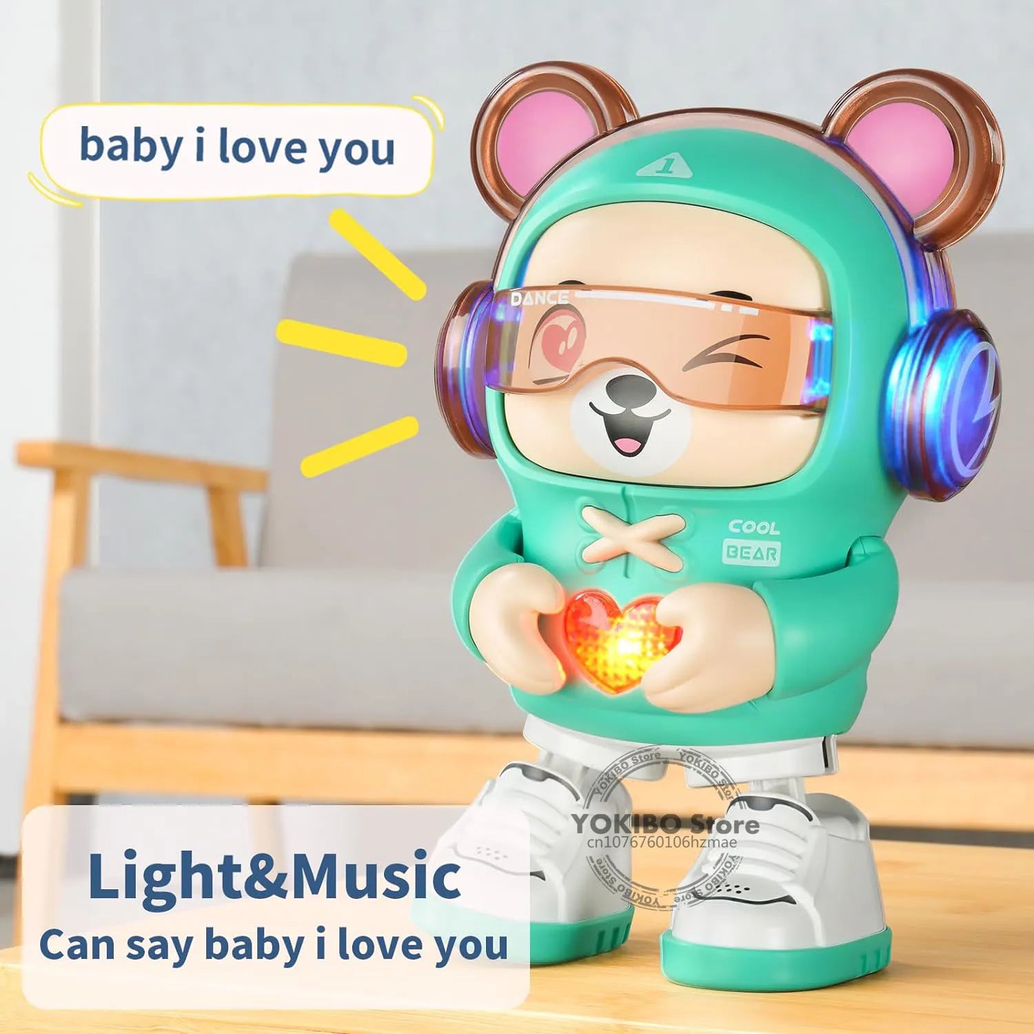 Dancing Dog Robot™ - Développe la motricité - Poupée Jouet Dansante