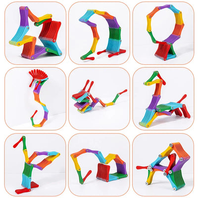 Folding Brain Toy™ – Denk & Speel – Houten Vouwpuzzel