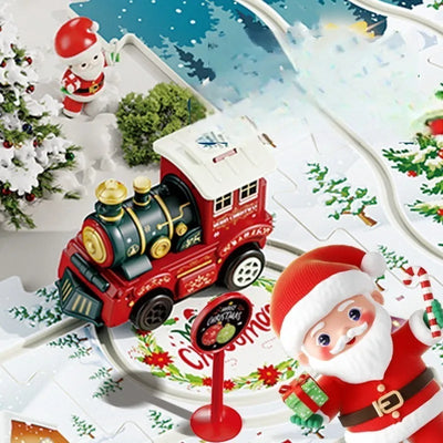 DIY Xmas Train Track™ - Bouw je eigen kerstwonderland - Kerst Trein puzzel